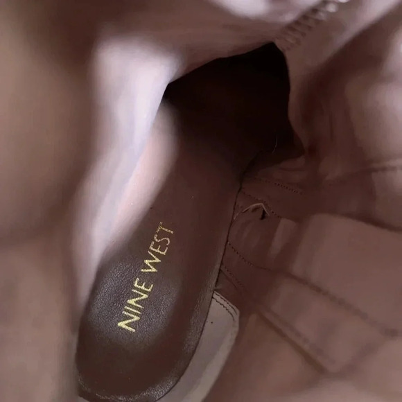 NINE WEST | QUILBY ANKLE BOOTS IN LIGH PINK - Picture 13 of 14